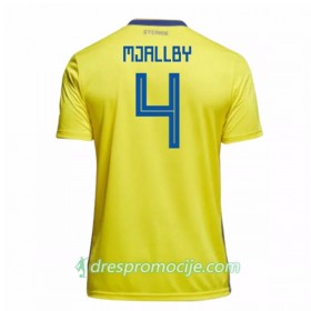 Švedska Dres Mjallby 4 Domaći Svjetsko prvenstvo 2018